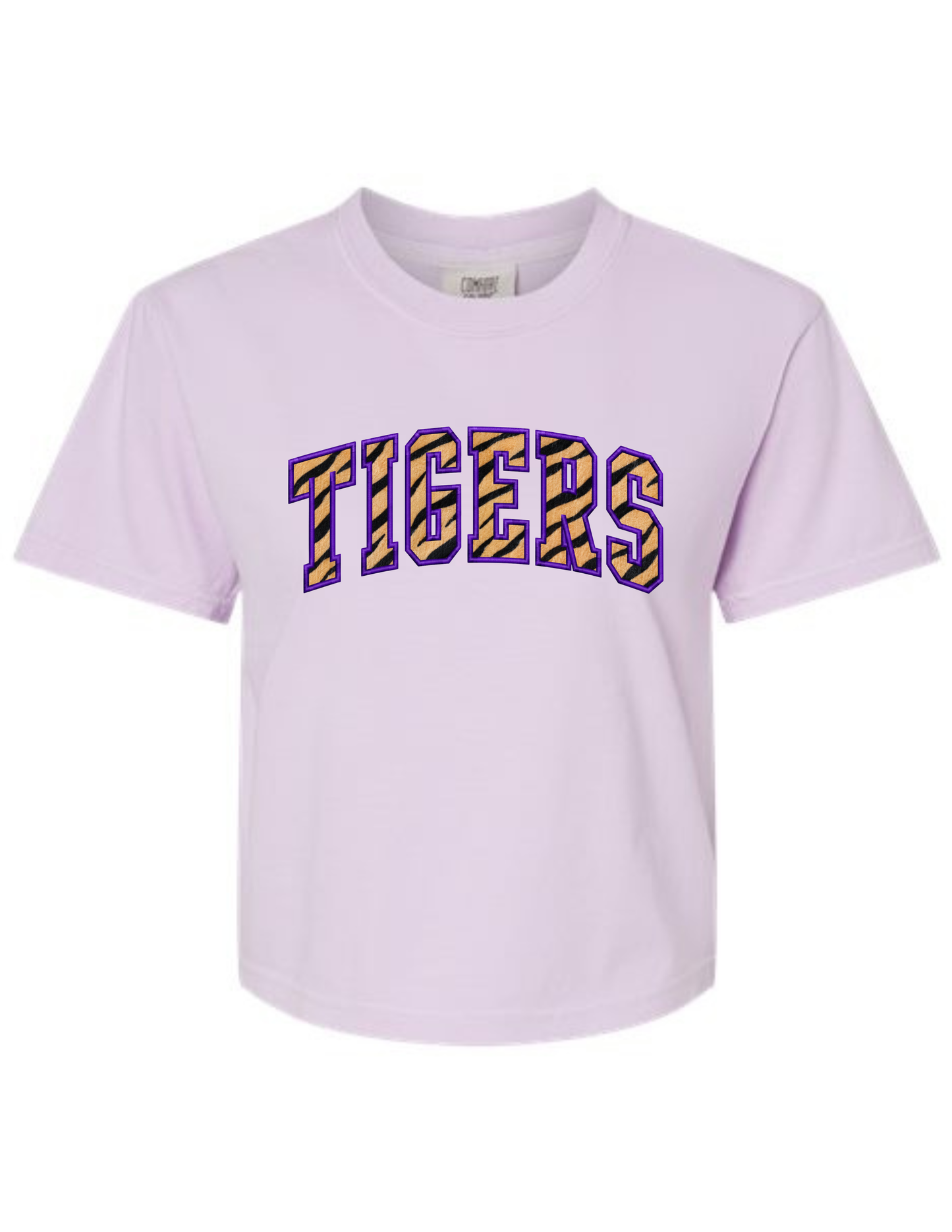 Wild About Tigers Boxy Appliqué Tee