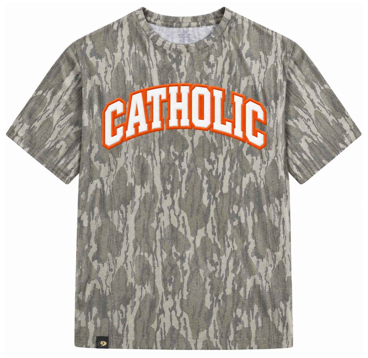 Catholic Collegiate Appliqué Bottomland Tee