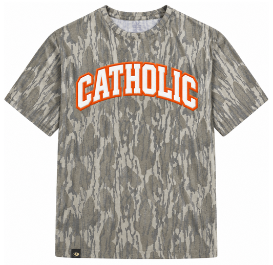 Catholic Collegiate Appliqué Bottomland Tee