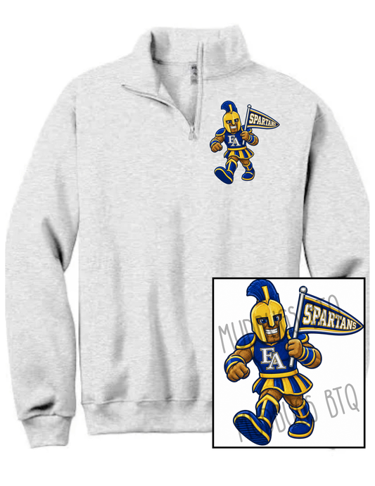 EA Spartans Quarter Zip Sweatshirt