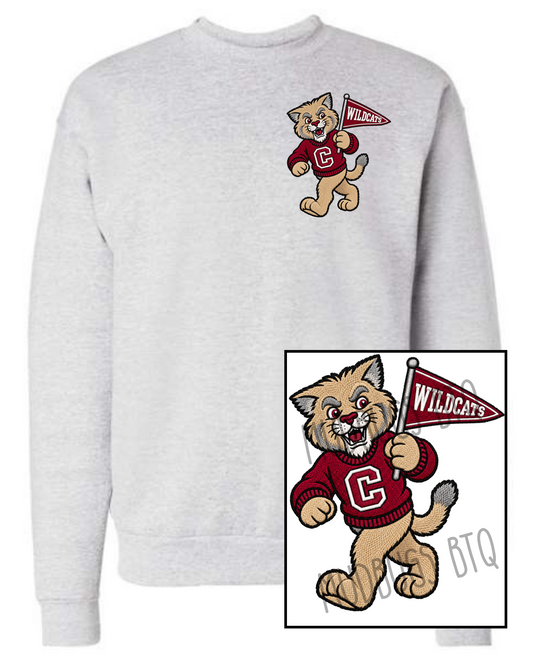 Willy The Wildcat Crewneck | Southern Spirit