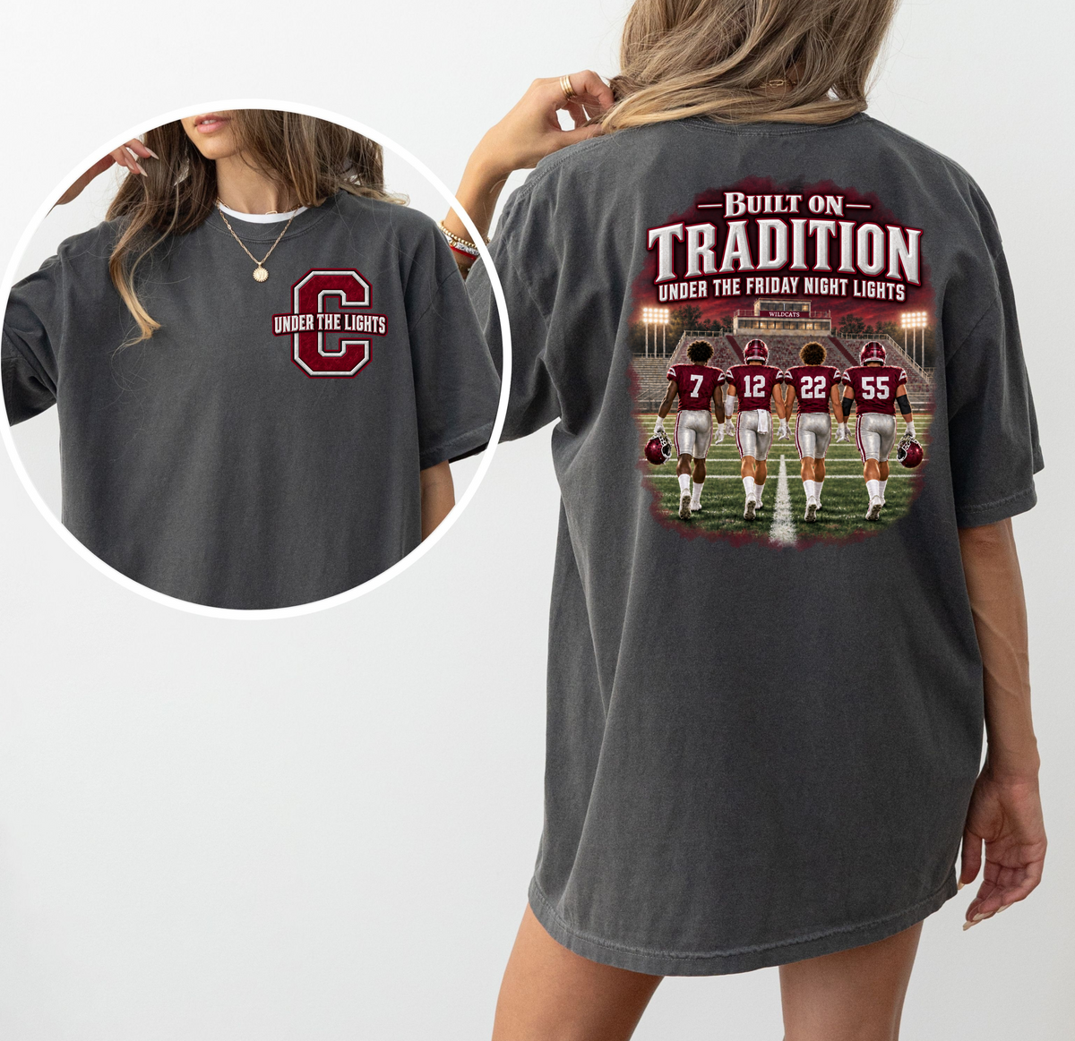 Under the Lights Football Tee | Central