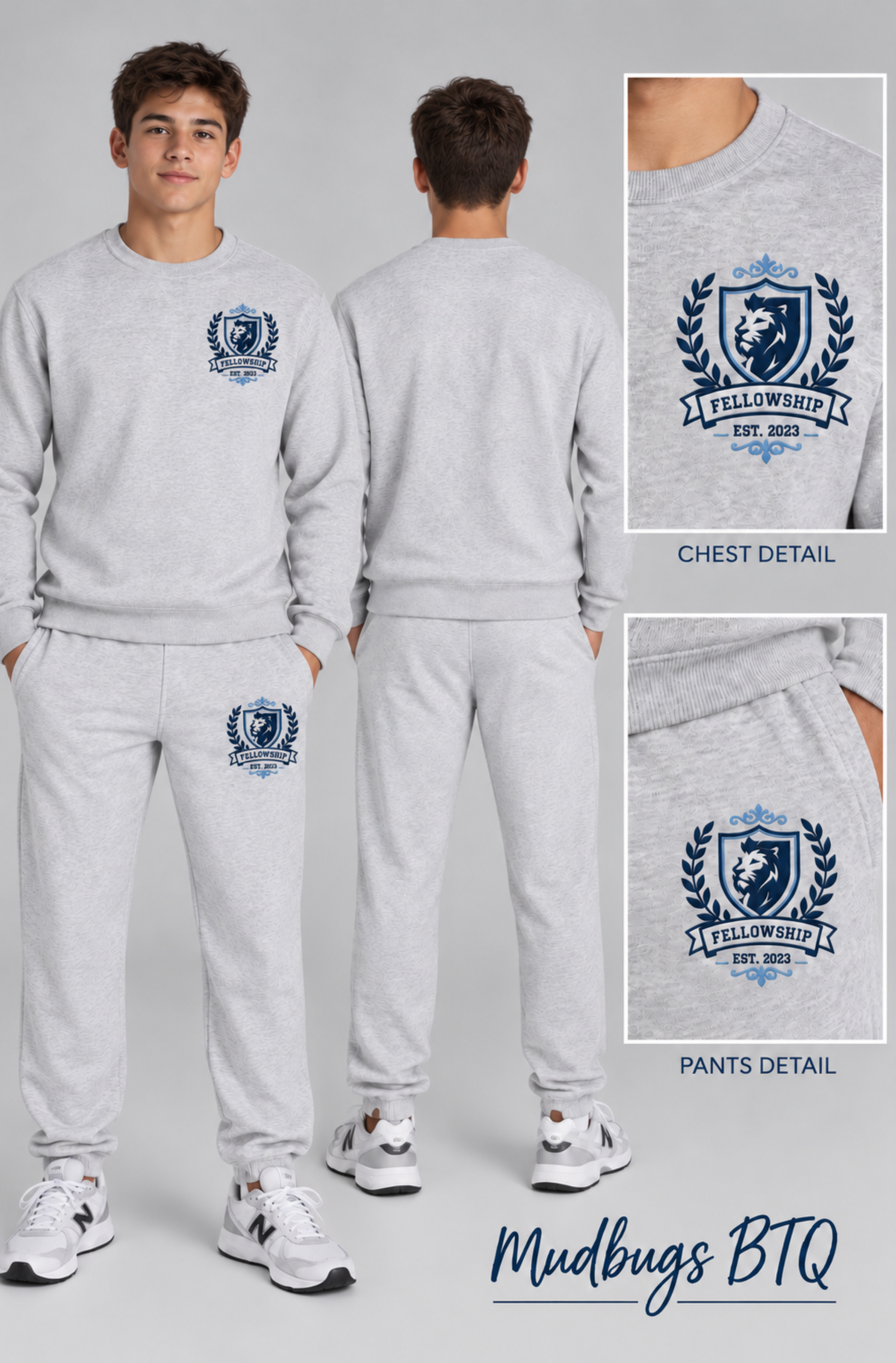 Fellowship Crewneck Sweatshirt + Pant Set
