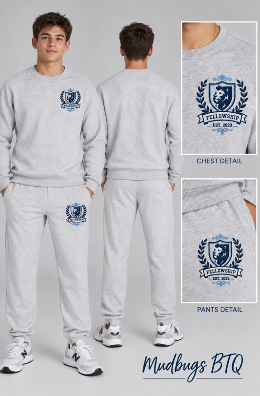 Fellowship Crewneck Sweatshirt + Pant Set