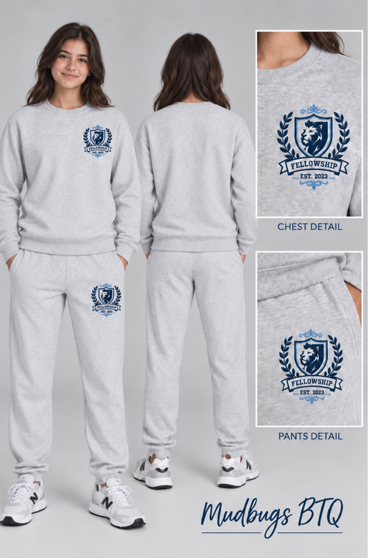 Fellowship Crewneck Sweatshirt + Pant Set