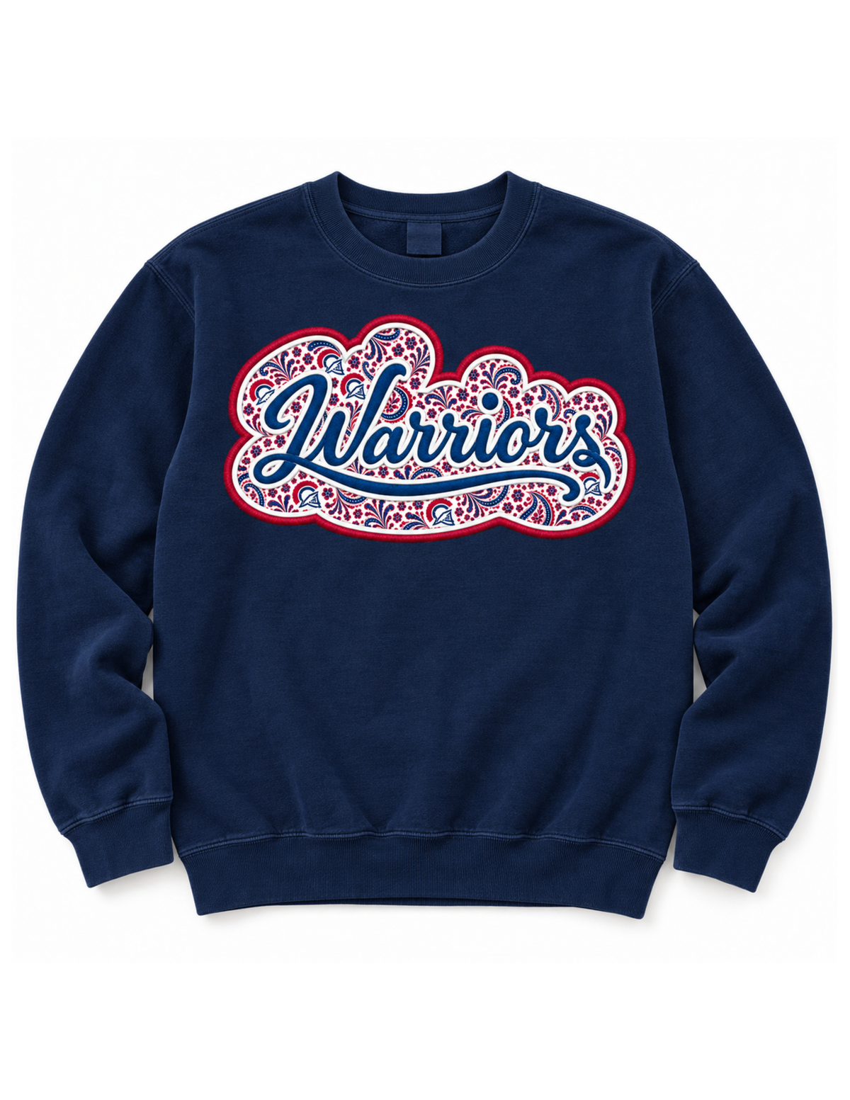 Warriors Paisley Appliqué Sweatshirt | Southern Spirit Collection