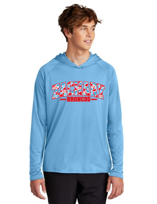 Zachary Camo Performance Hoodie - MUDBUGSBTQ