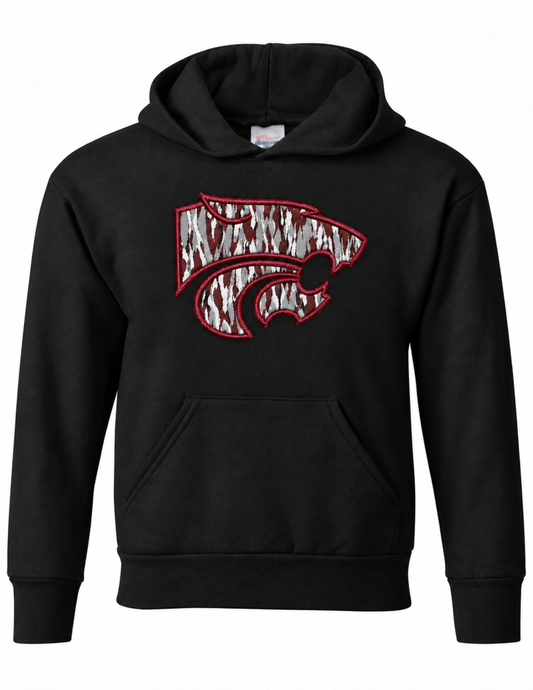Wildcat Camo Appliqué Hoodie