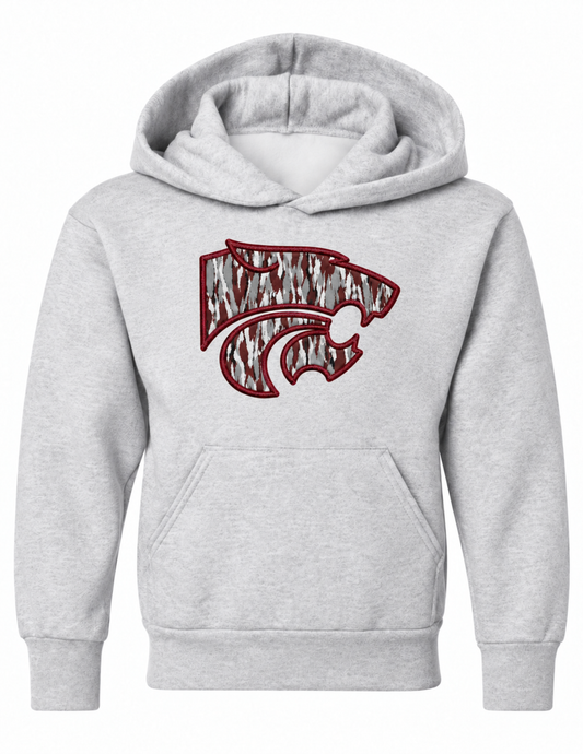 Wildcat Camo Appliqué Hoodie