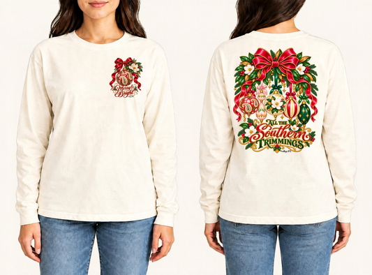 All the Southern Trimmings Comfort Colors Tee | Southern Spirit