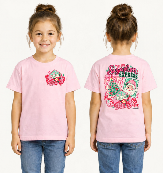 Sugarplum Express Youth Comfort Colors Tee