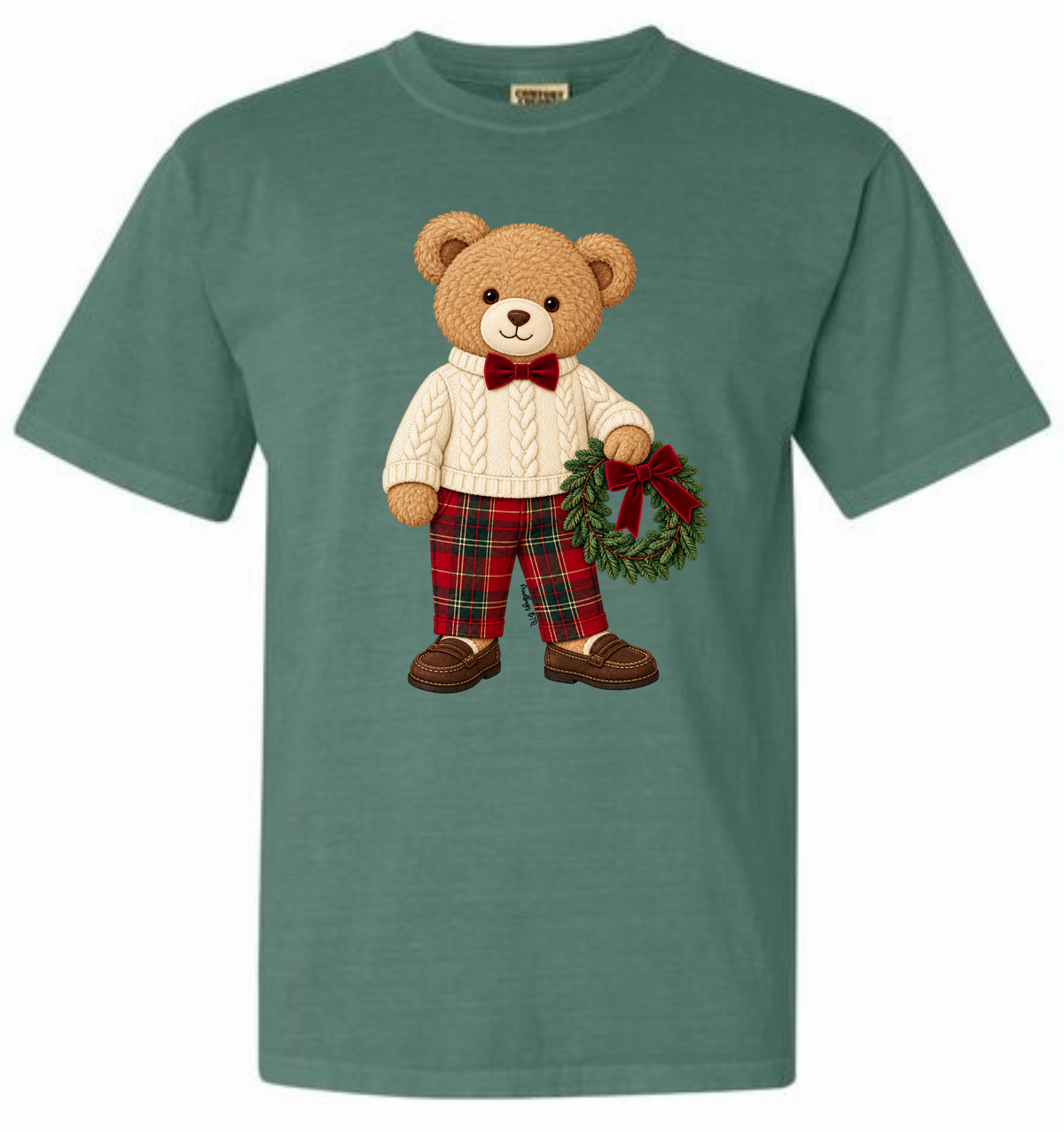 The Christmas Teddy Tee