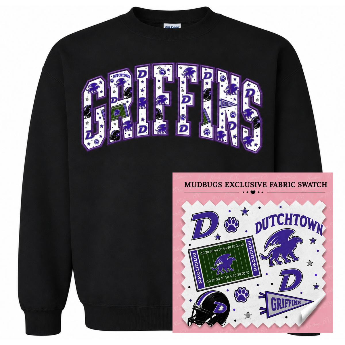 DT Griffins Southern Spirit Applique Sweatshirt