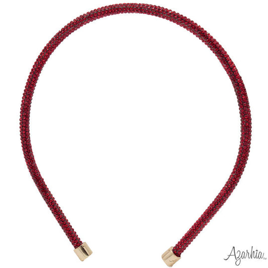 Azarhia Thin Rhinestone Headband