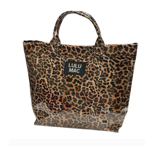 LULU MAC Leopard Tote