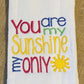 Sunshine Burp Cloth - MUDBUGSBTQ