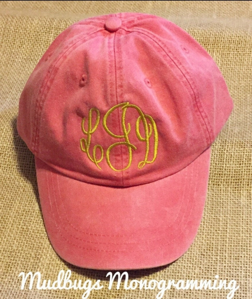 Monogram Hat - MUDBUGSBTQ