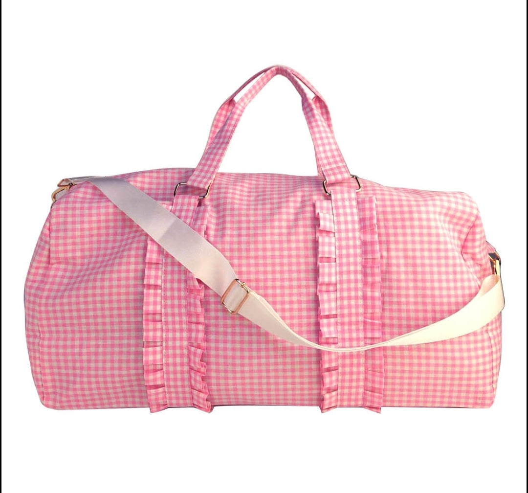 Ruffle Duffle Nylon Bag - MUDBUGSBTQ