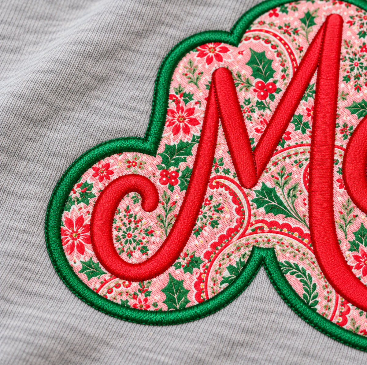 Merry Your Way | Christmas Applique Scuba Set - MUDBUGSBTQ