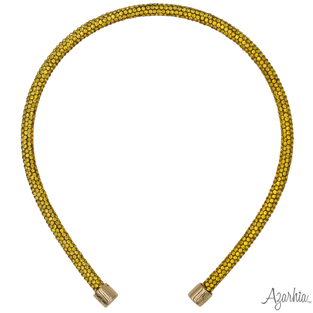 Azarhia Thin Rhinestone Headband - MUDBUGSBTQ