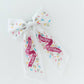Happy Birthday Bow Hair Clip