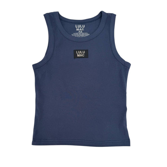 Navy LULU MAC Tank - MUDBUGSBTQ