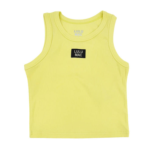 Neon Yellow Lulu Mac Tank