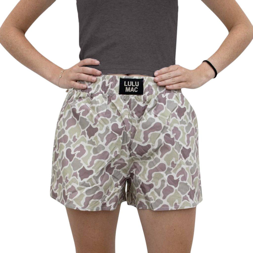Camo Lulu Mac Shorts