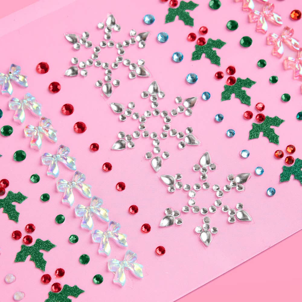 Merry & Bright Adhesive Gem Set