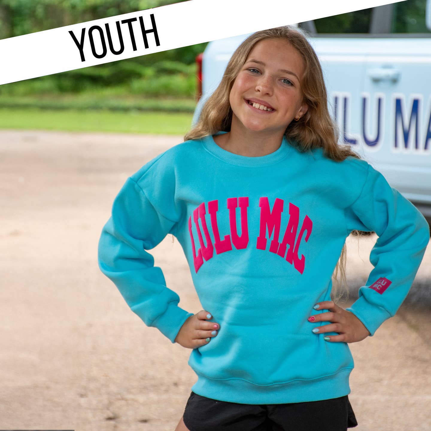 Youth LULU MAC Puff Sweatshirt