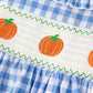 Blue Pumpkin Smocked Dress - MUDBUGSBTQ