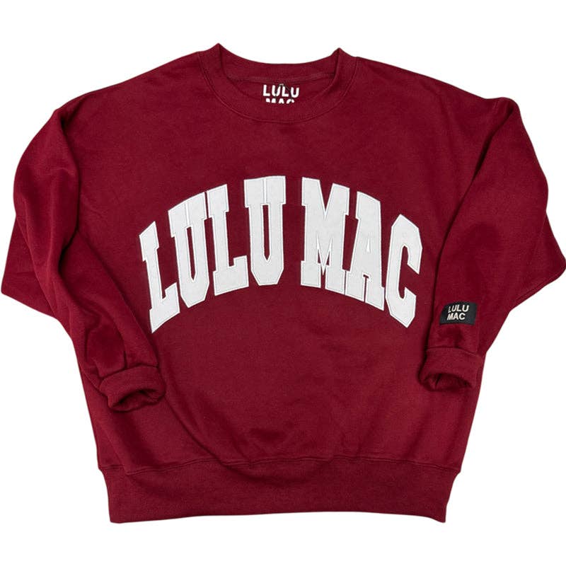 ✨️NEW LULU MAC Stitched Sweatshirt