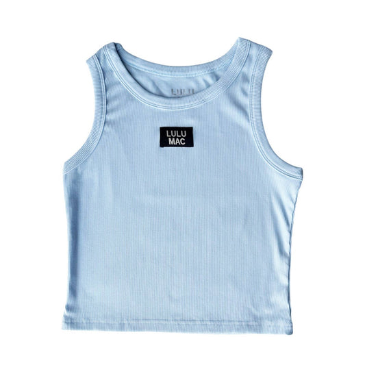 Light Blue Lulu Mac Tank