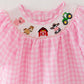 Pink Farm Smocked Dress