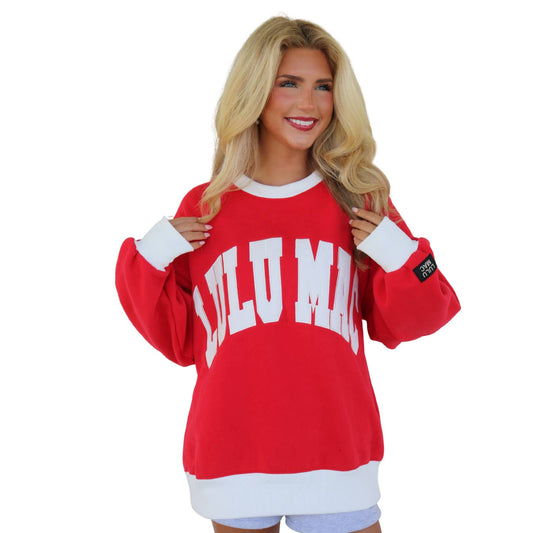 LULU MAC Color Block Sweatshirt