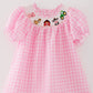 Pink Farm Smocked Dress