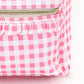 Pink Gingham Backpack