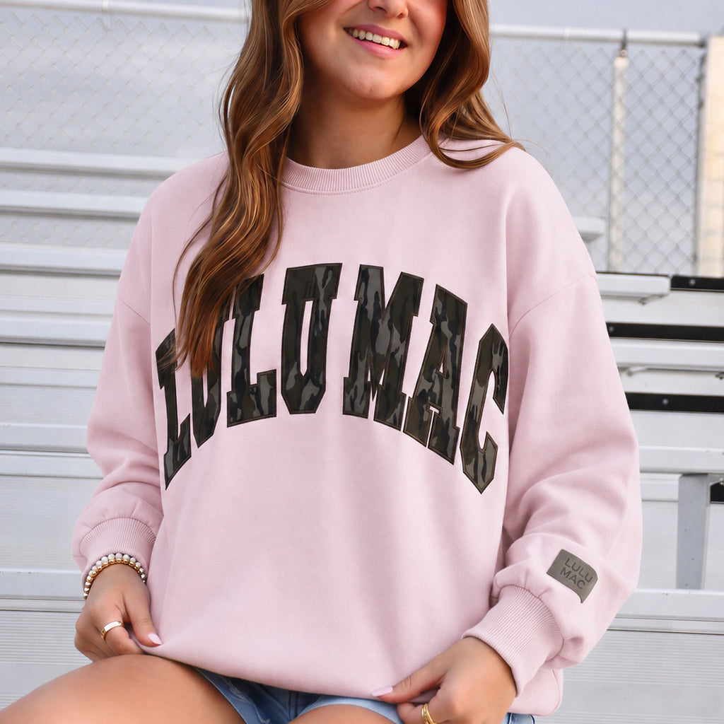 LULU MAC x Mossy Oak Sweatshirts