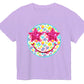 Neon Leopard Smiley Tee - MUDBUGSBTQ