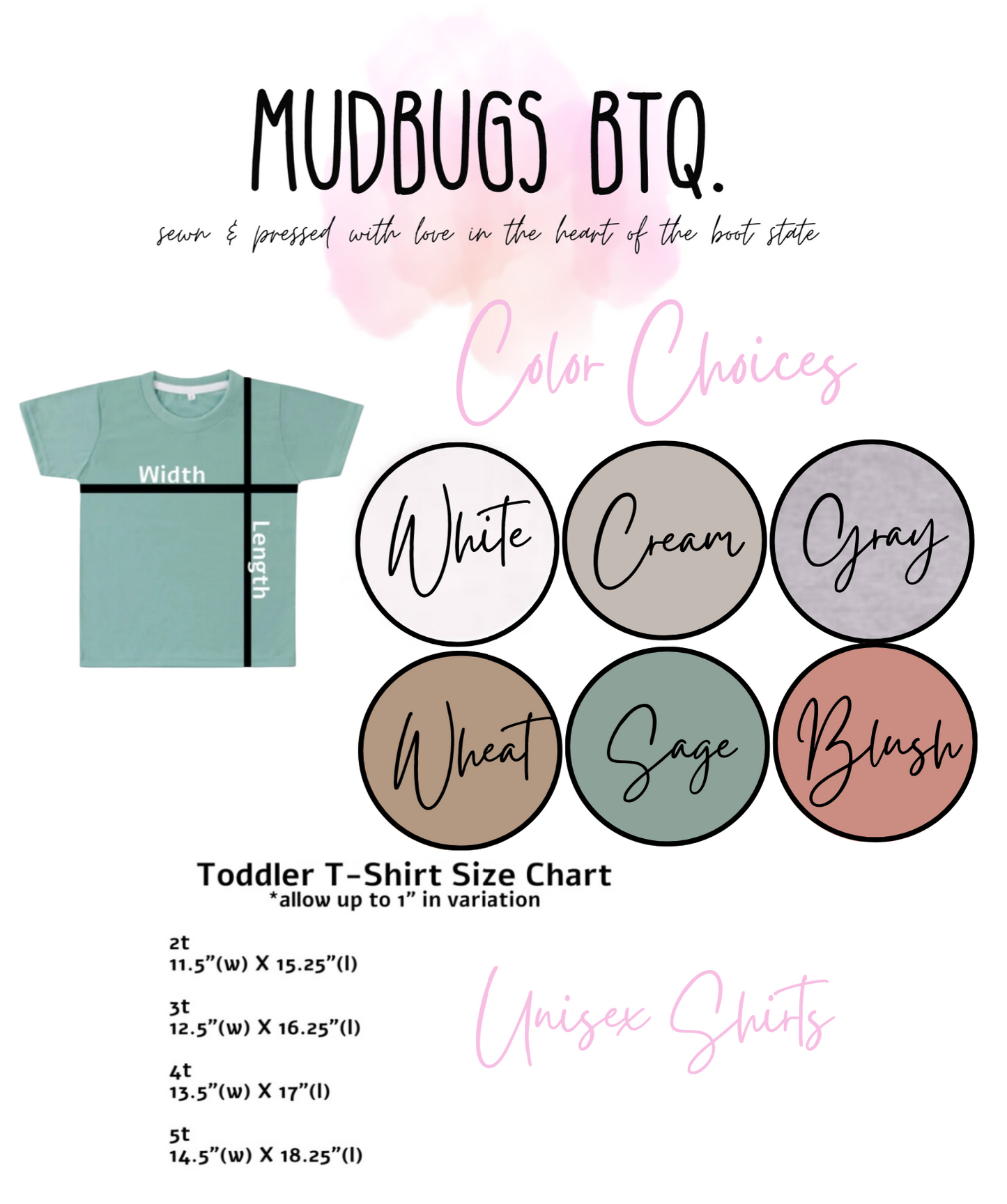 Nickname Shirt - MUDBUGSBTQ