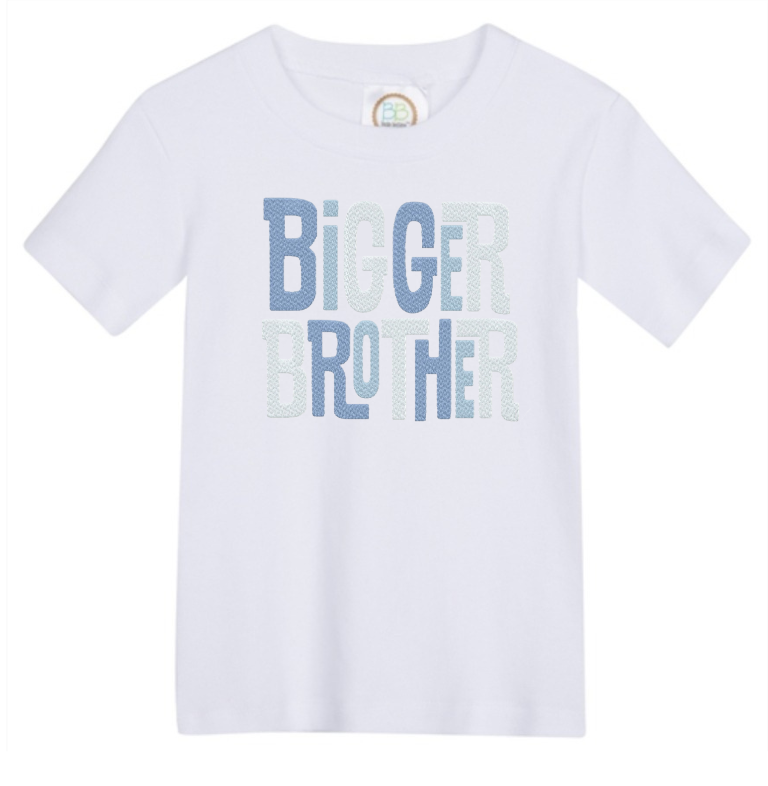 Big Brother/Little Sister Embroidery Shirt - MUDBUGSBTQ