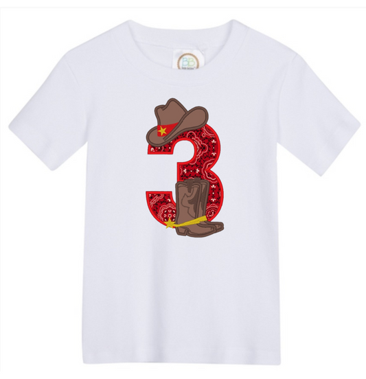 Cowboy Birthday Shirt - MUDBUGSBTQ