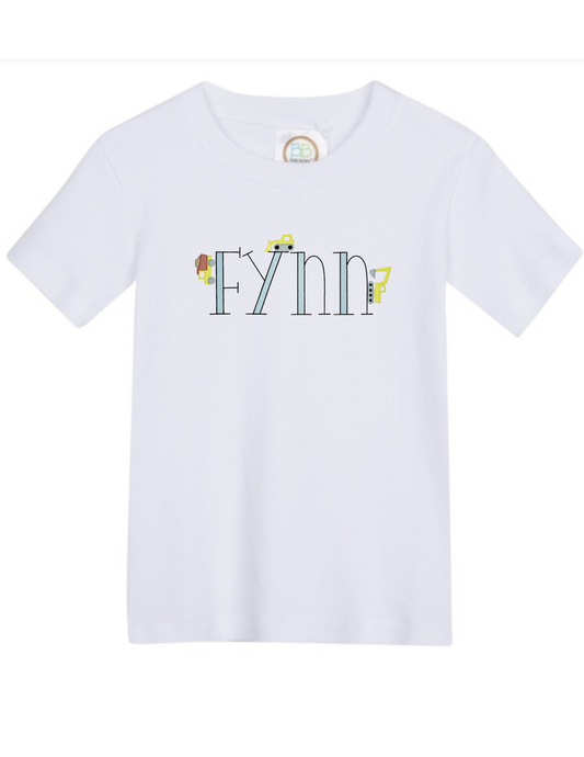 Construction Name Shirt - MUDBUGSBTQ