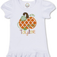 Girls Pumpkin Applique - MUDBUGSBTQ