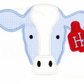 Adorable Cow Applique - MUDBUGSBTQ