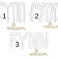 Cute Name Embroidery - MUDBUGSBTQ