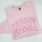 Merry Embroidered Sweatshirt - MUDBUGSBTQ