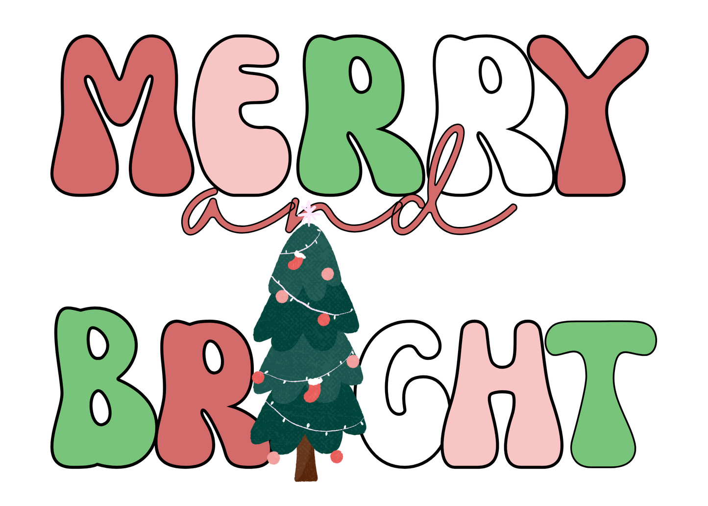 Merry & Bright PNG - MUDBUGSBTQ