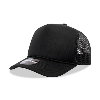 Black (mid profile) Trucker Hat - MUDBUGSBTQ