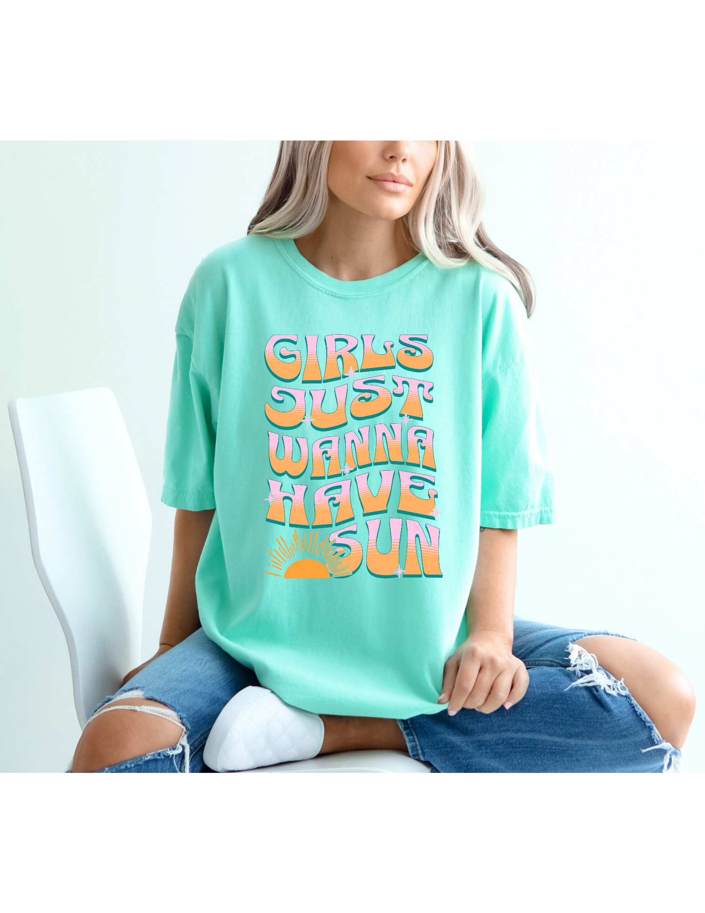 Girls Just Wanna Have Sun Tee